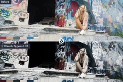 Bleach Bypass Video LUTs