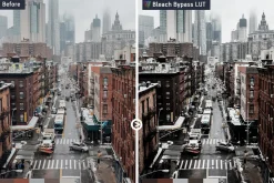 Bleach Bypass Video LUTs