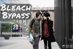 Bleach Bypass Video LUTs