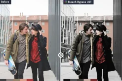 Bleach Bypass Video LUTs