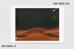 BLENDER BRUSHES FOR PROCREATE