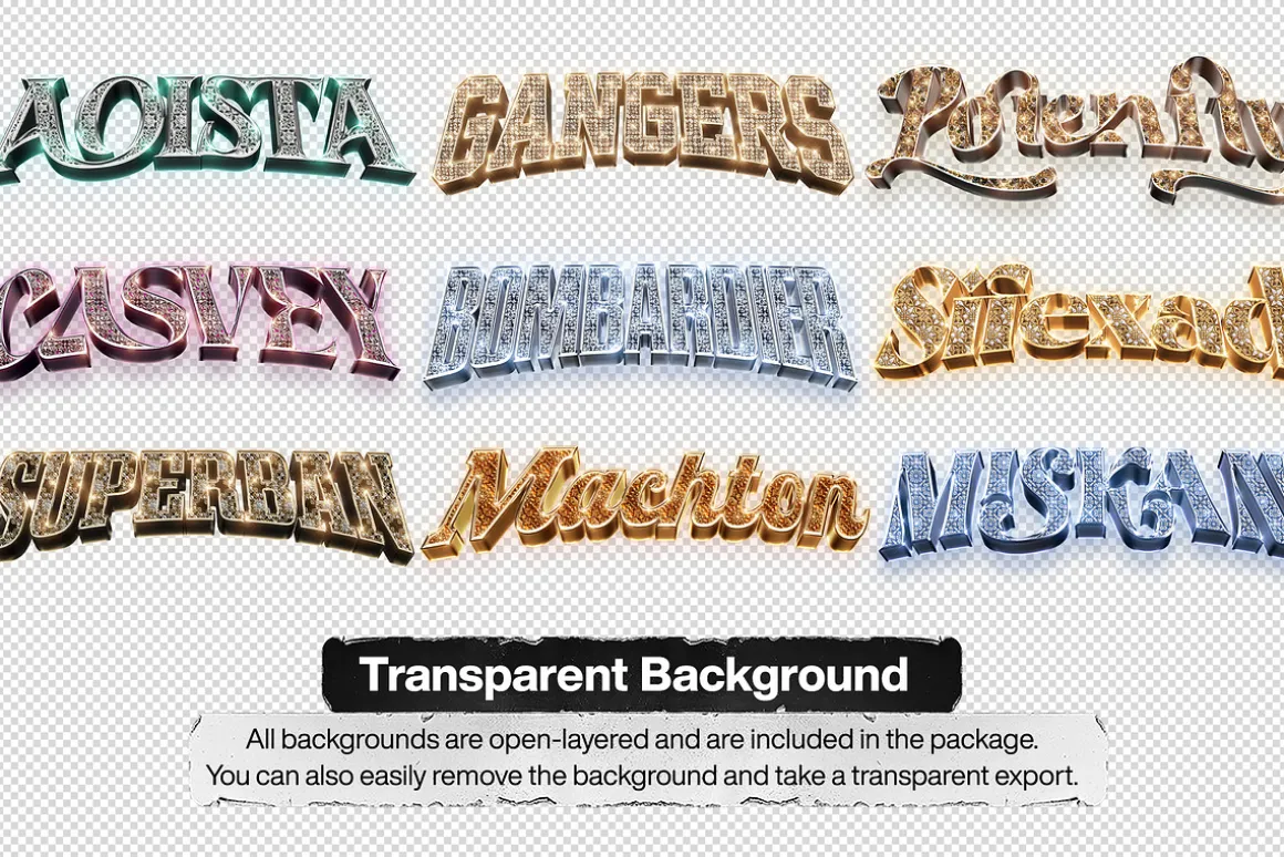 Bling Bling Gold Text Effects Vol 03