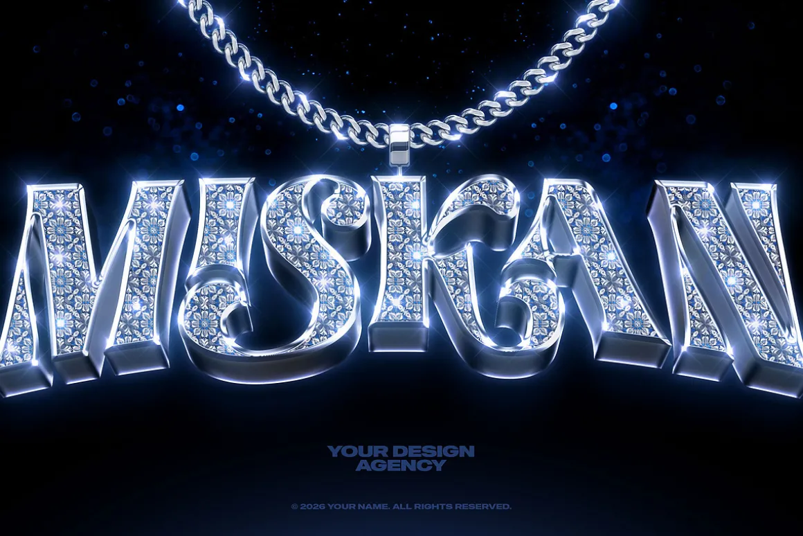 Bling Bling Gold Text Effects Vol 03