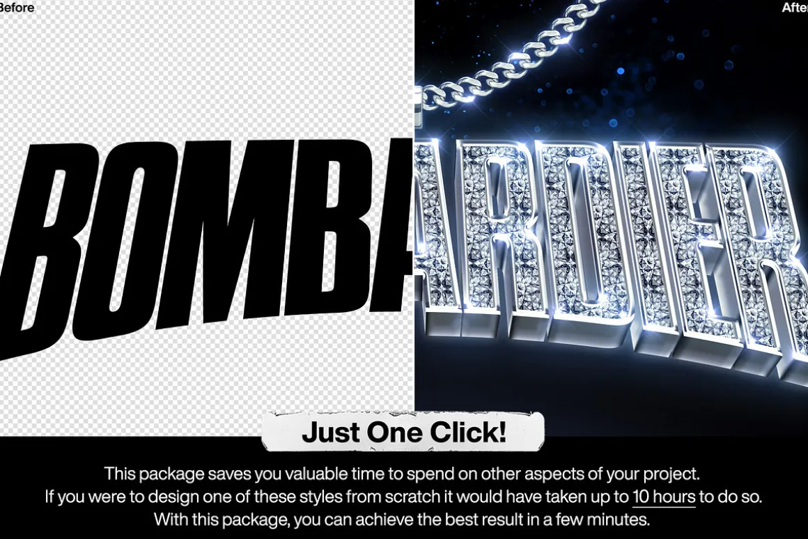 Bling Bling Gold Text Effects Vol 03