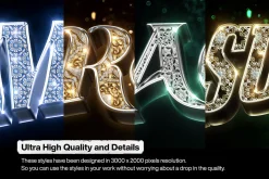 Bling Bling Gold Text Effects Vol 03