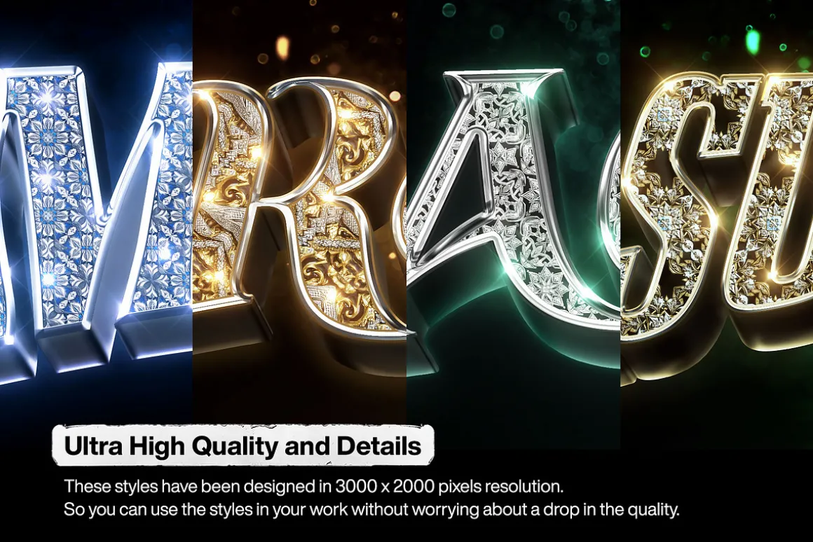 Bling Bling Gold Text Effects Vol 03