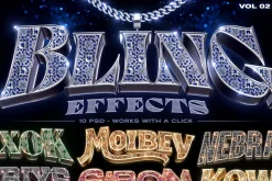 Bling Bling Text Effects Vol.2