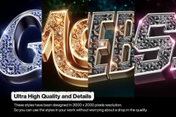 Bling Bling Text Effects Vol.2