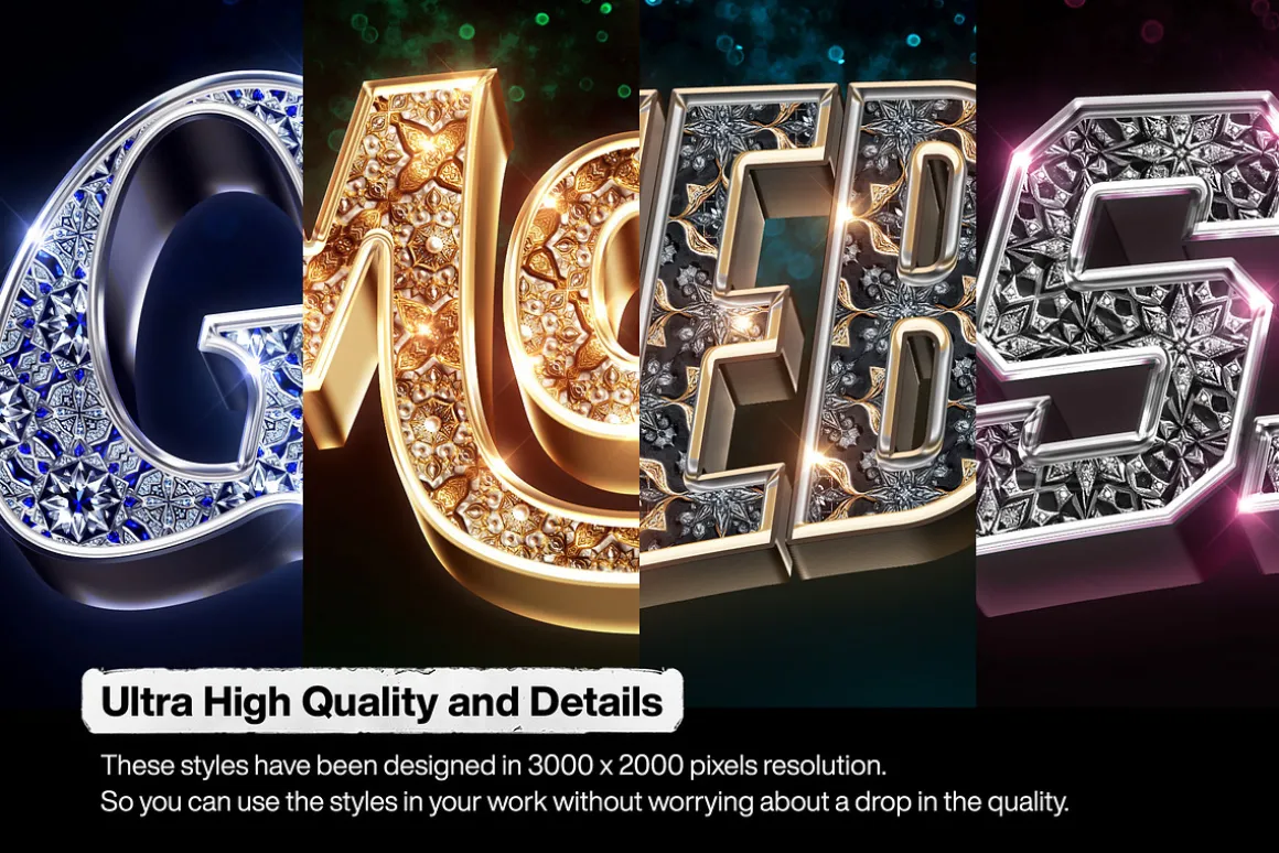 Bling Bling Text Effects Vol.2