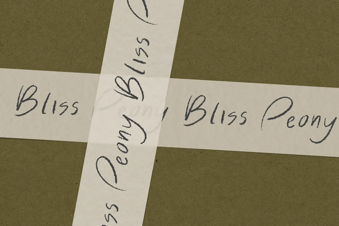 Blissful Radiance Handwritten Font
