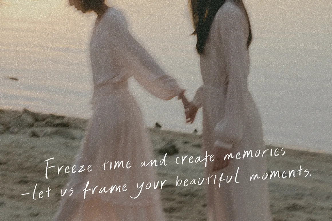Blissful Radiance Handwritten Font