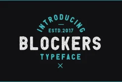 Blockers 5 Font Family