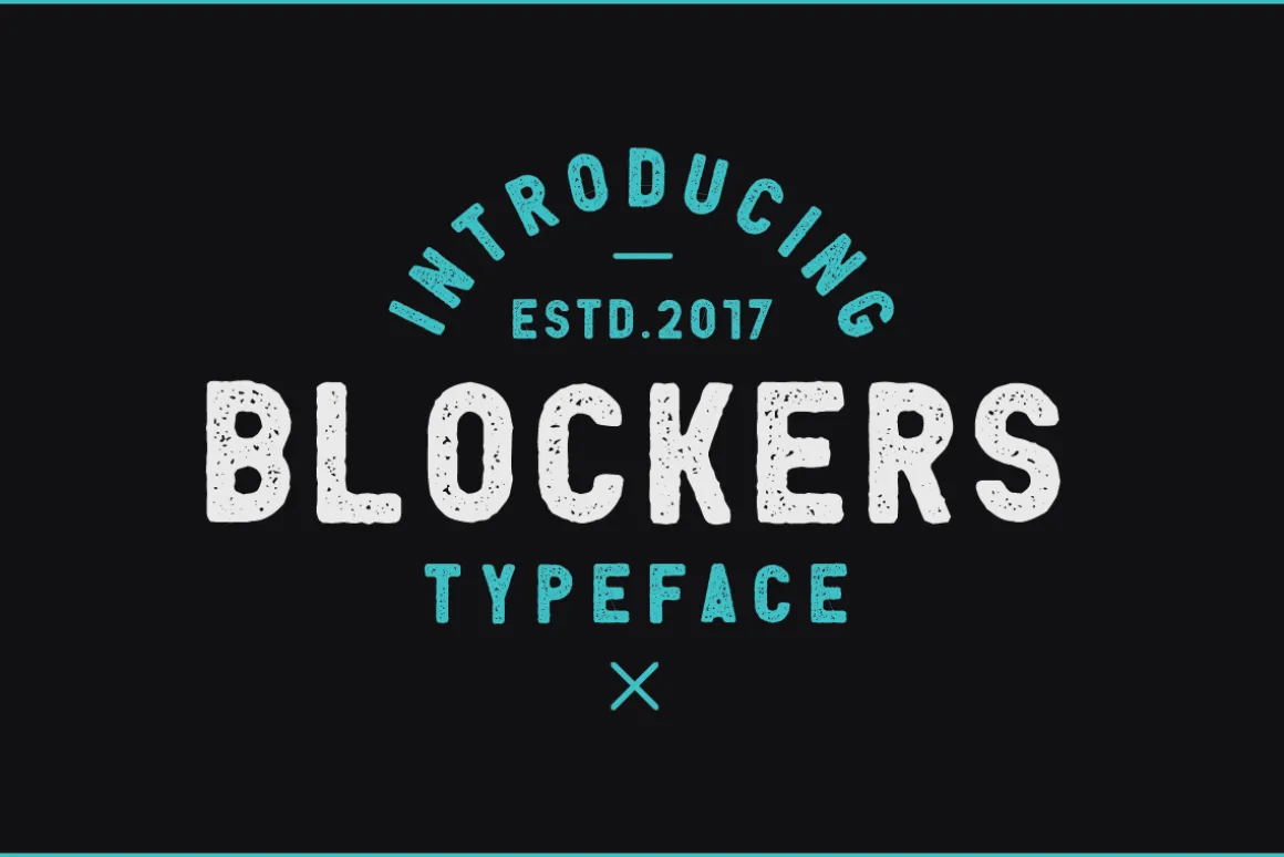 Blockers 5 Font Family