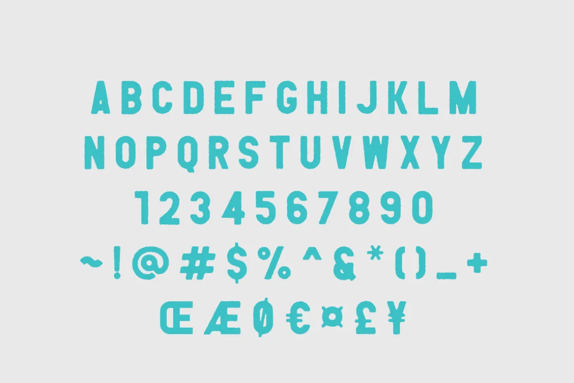 Blockers 5 Font Family