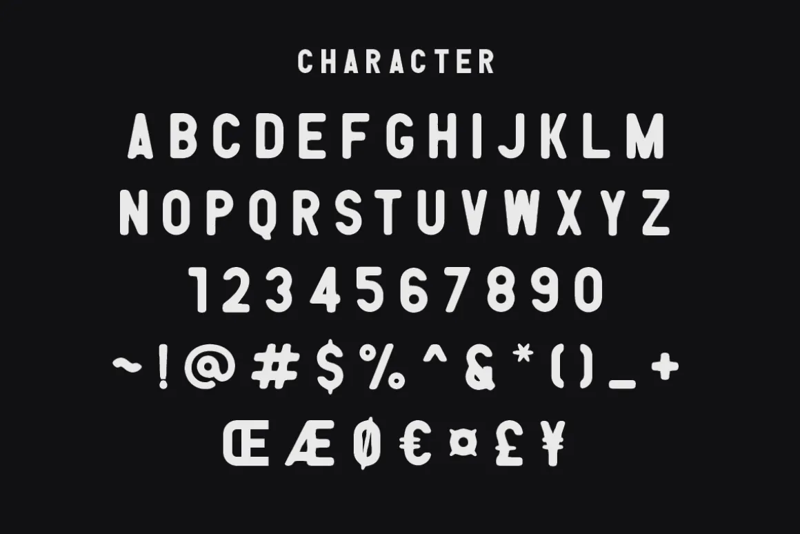Blockers 5 Font Family
