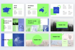 Block - Powerpoint - 2 Color Themes