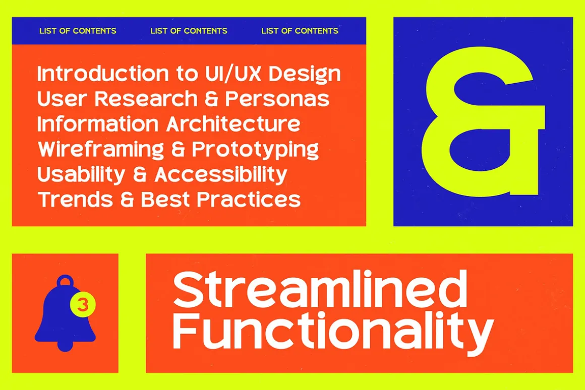 Bloker Bold Display Sans Font