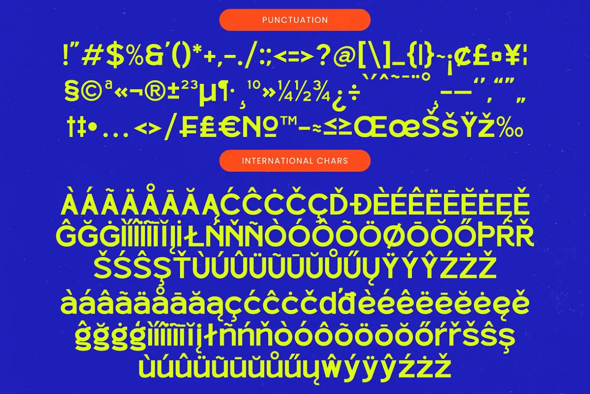 Bloker Bold Display Sans Font