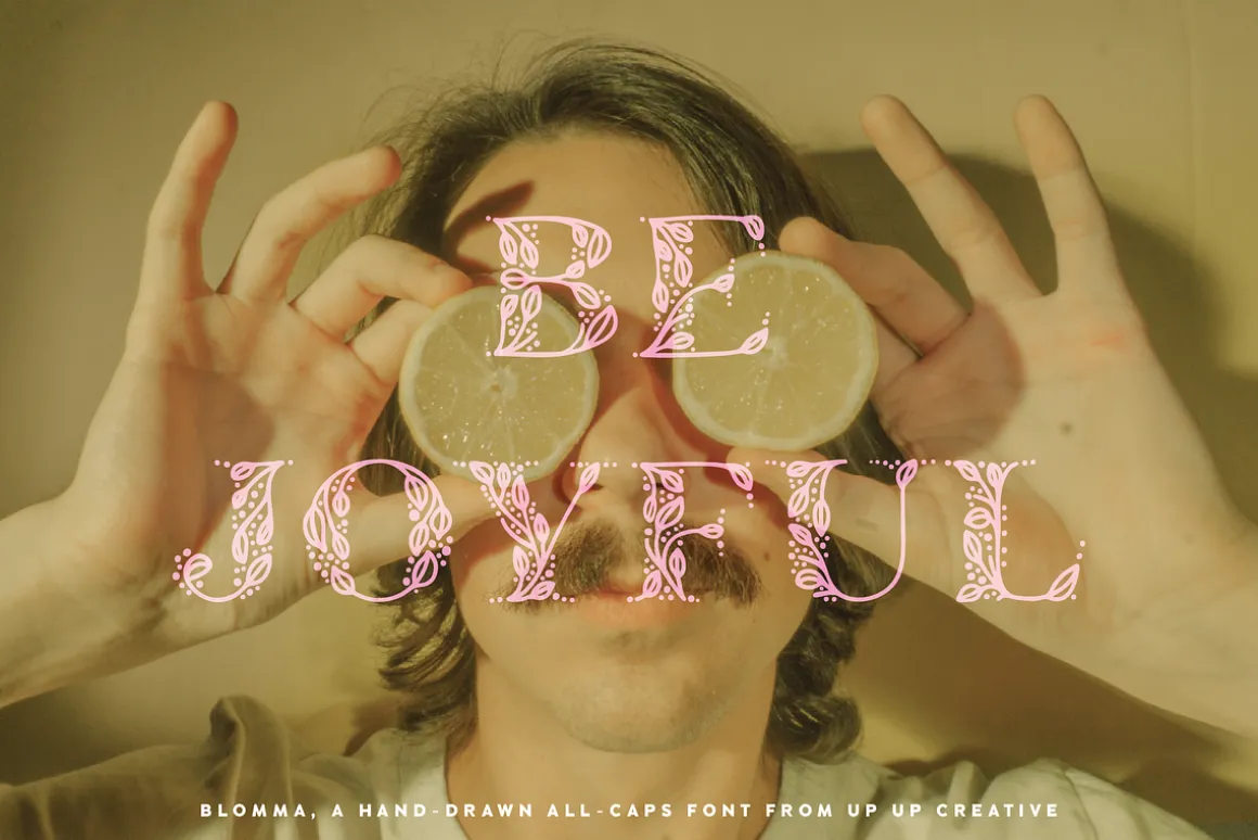 Blomma Hand-Drawn Display Font