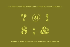 Blomma Hand-Drawn Display Font