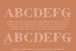 Blomma Hand-Drawn Display Font