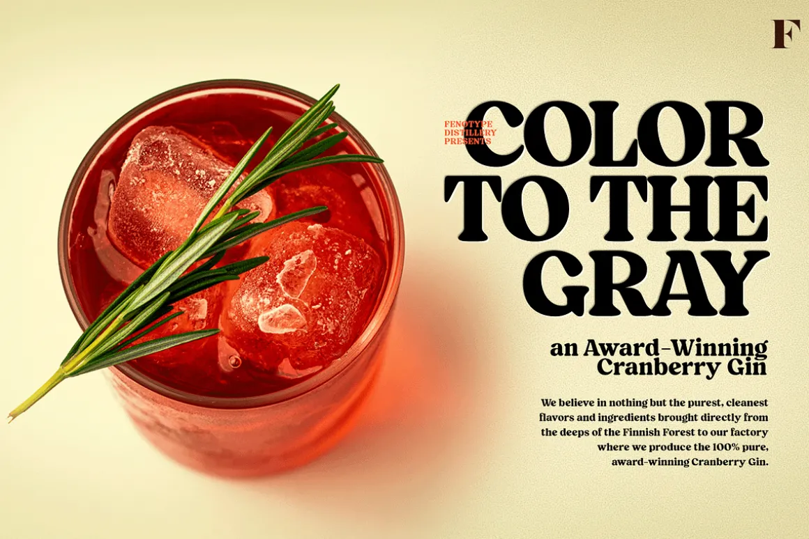 Blood Orange Vintage Serif