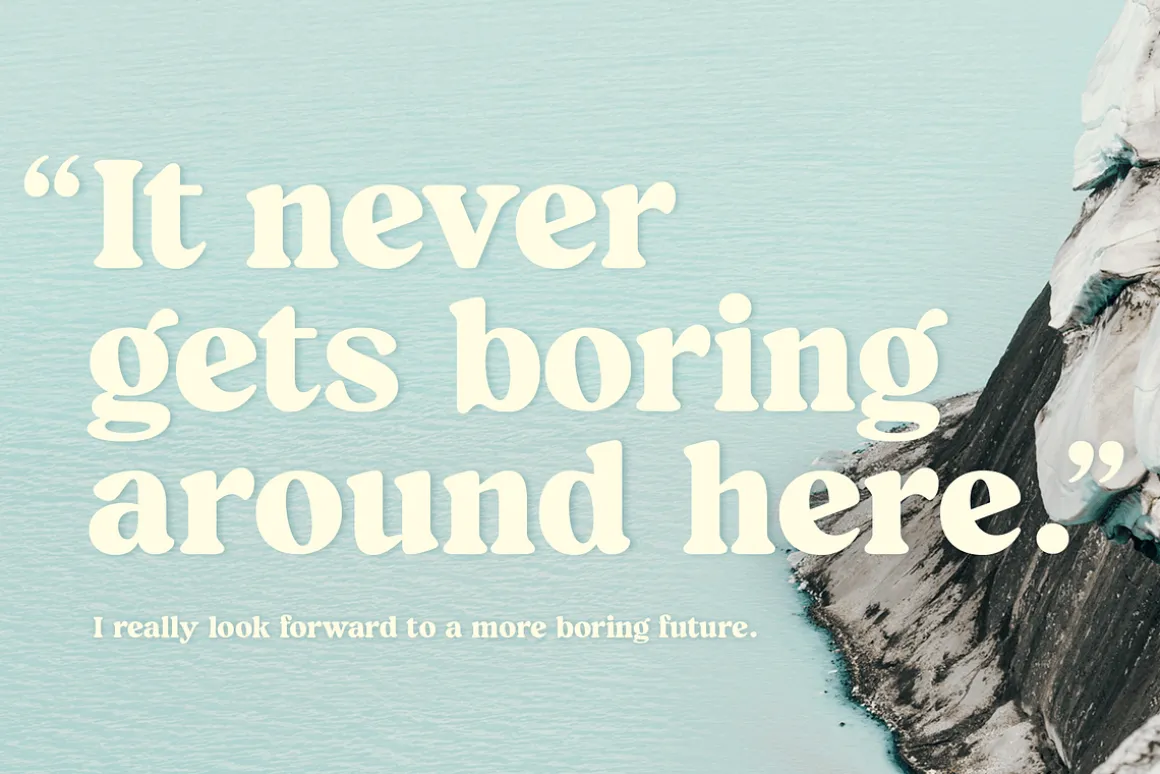 Blood Orange Vintage Serif