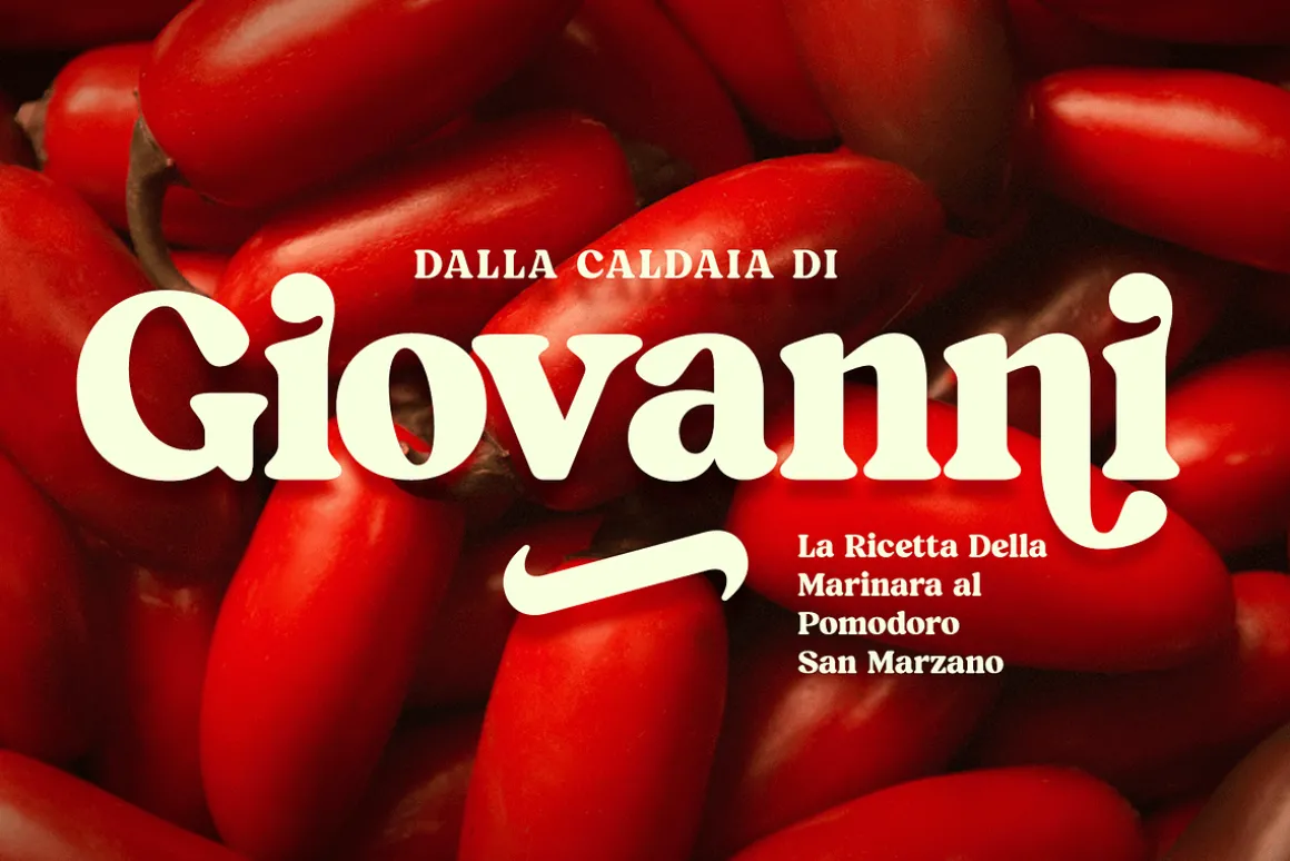 Blood Orange Vintage Serif