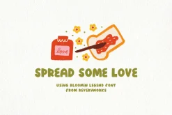 Blooming Legend Layered Font