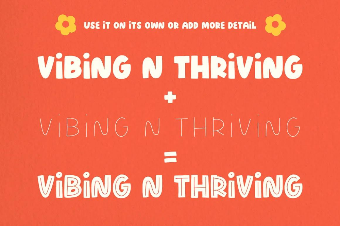 Blooming Legend Layered Font