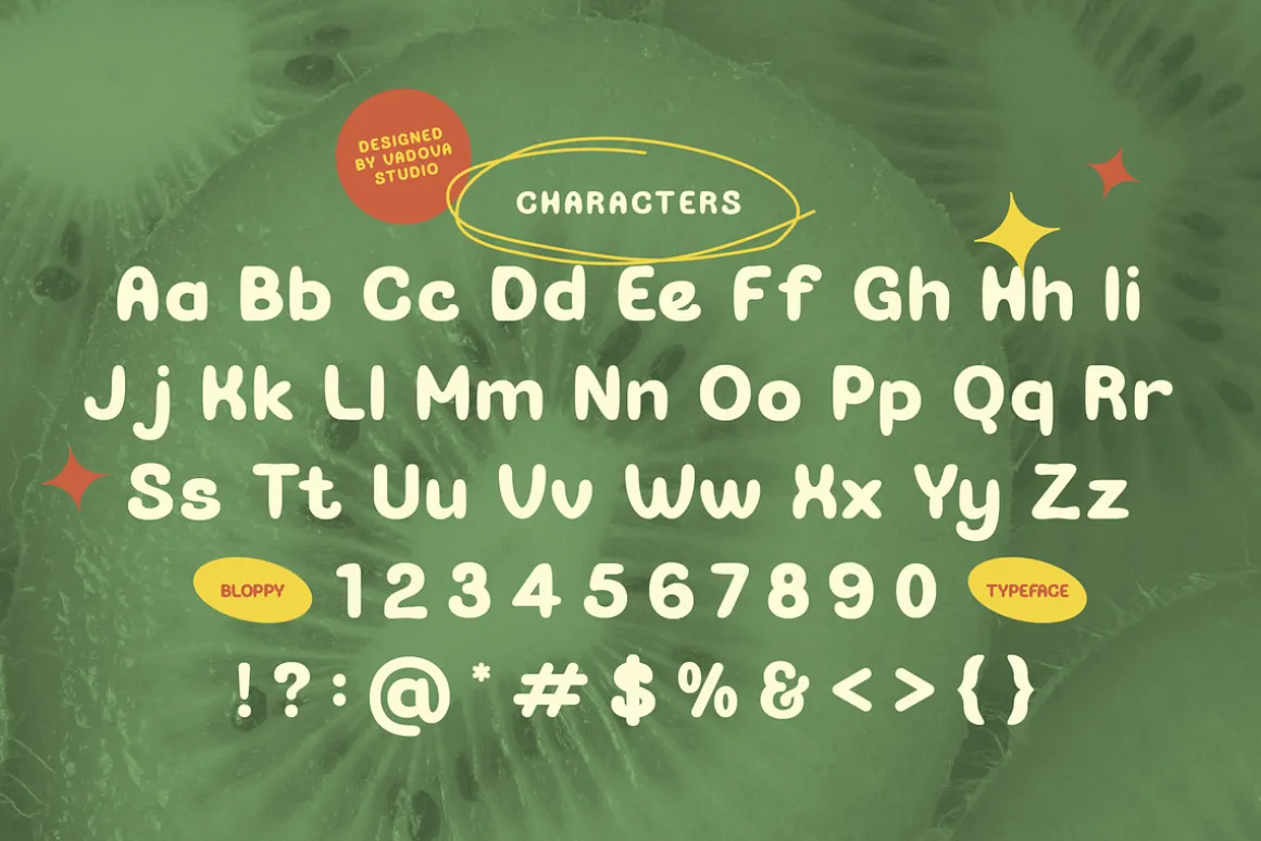 Bloppy – Creative Bubble Typeface