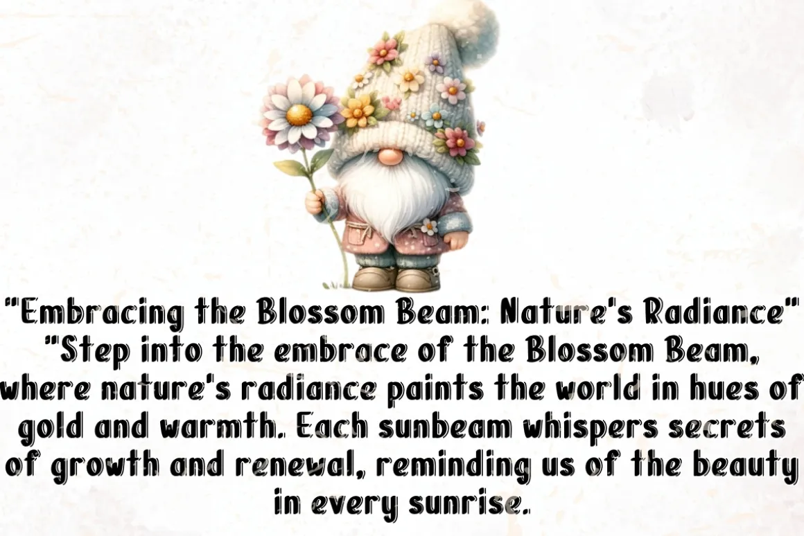 Blossom Beam - Handwritten