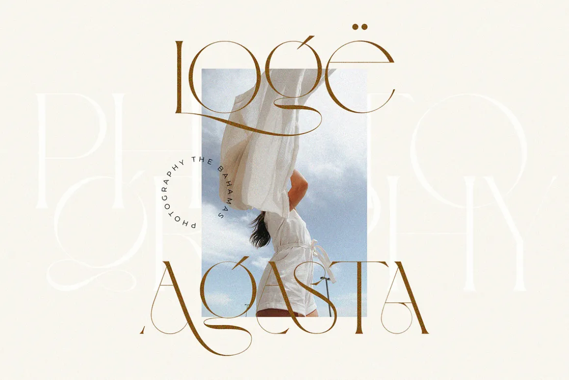 BLOSTA Font Duo//Serif & Script