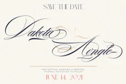 BLOSTA Font Duo//Serif & Script