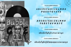 Blowpis - Liquid Bubble Font