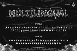 Blowpis - Liquid Bubble Font