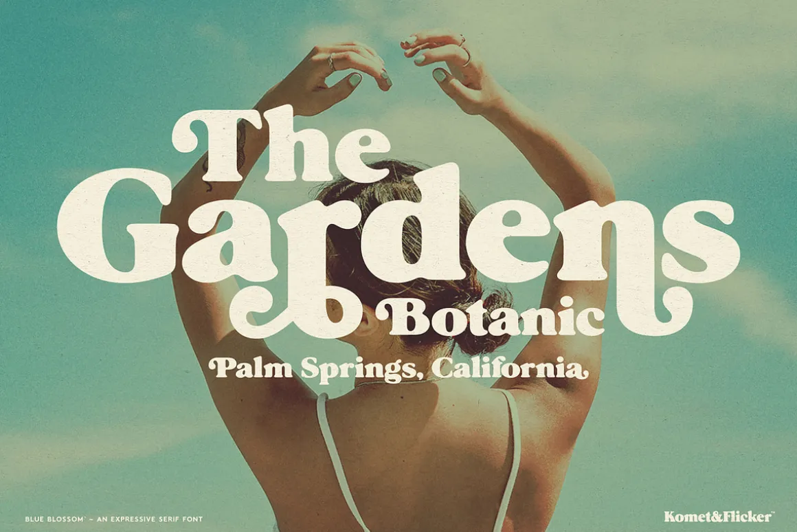 Blue Blossom - An Expressive Font