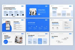 Blue Business Agency Google Slides