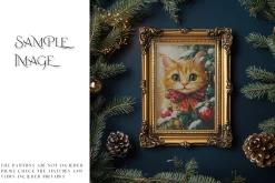 Blue Christmas Frames Collection