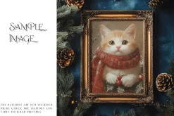 Blue Christmas Frames Collection