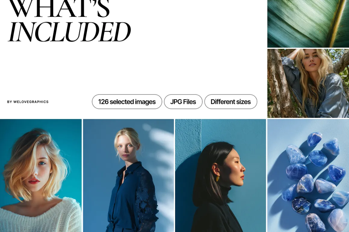 126 Blue Fashion Stock Images