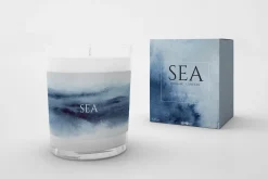 Blue Watercolor Background Set