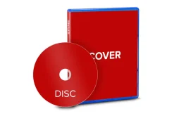 Blu-ray Case + Disc Mockup