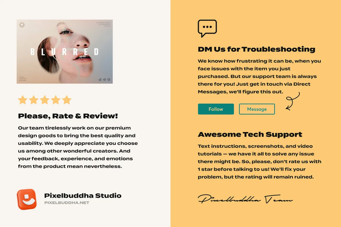 Blurred Cutout Masks Kit