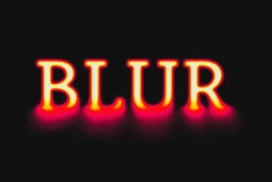 Blur Text Effect