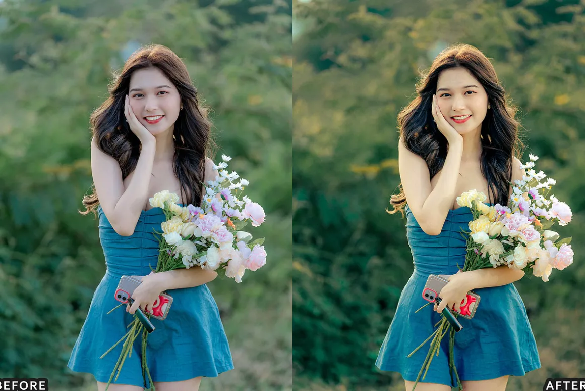 Blush Meadow Tones Lightroom Presets