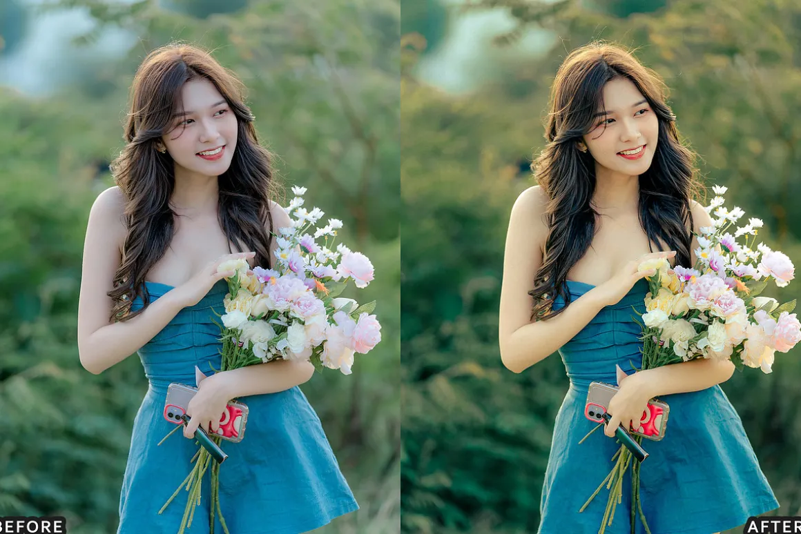 Blush Meadow Tones Lightroom Presets