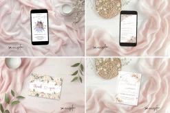 Blush Pink Table Flat Lay Bundle