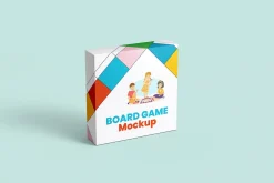Board Game Mockup - 6 Views