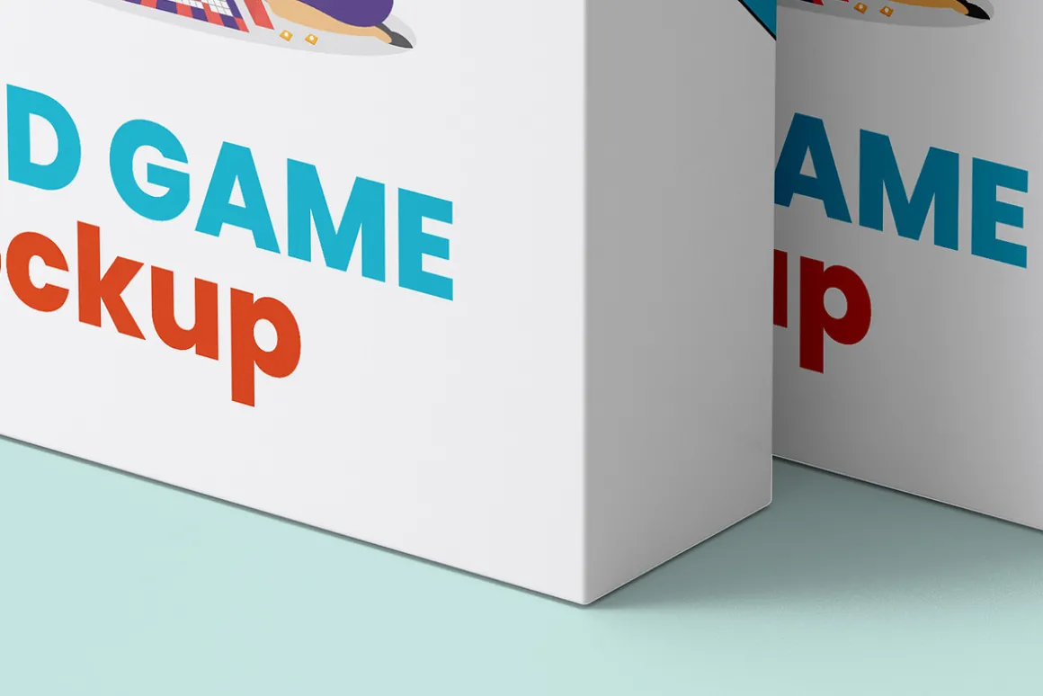 Board Game Mockup - 6 Views